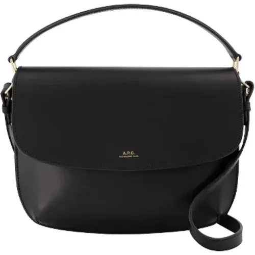 Leather handbags , female, Sizes: ONE SIZE - A.p.c. - Modalova