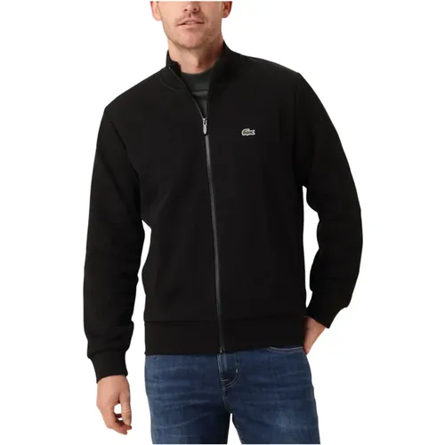 Herren Sweat Zip Stilvolle Weste , Herren, Größe: M - Lacoste - Modalova