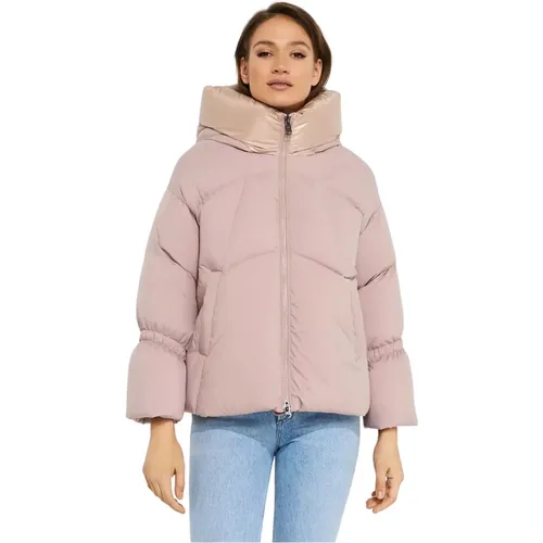 Rosa Stepp Sherry Jacke , Damen, Größe: M - Hetregó - Modalova