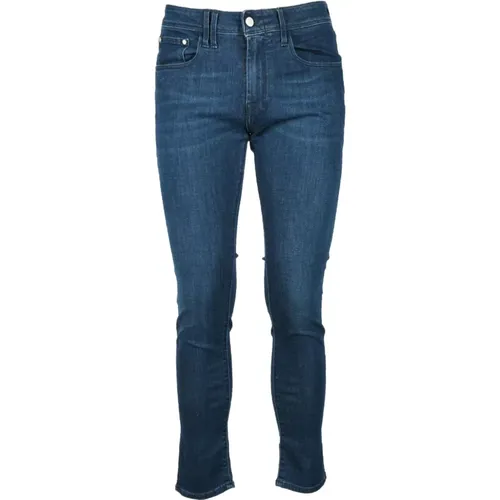 Denim Stretch Jeans , Herren, Größe: W33 - Cycle - Modalova