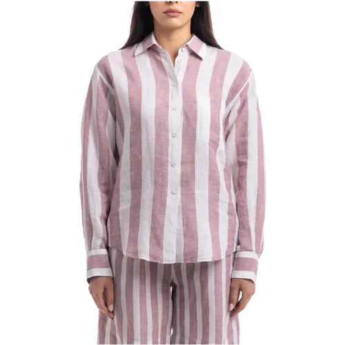 Striped Shirt , female, Sizes: S - Xacus - Modalova