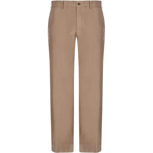 High-waist Twill Trousers with Wrinkled Effect , male, Sizes: L - Comme des Garçons - Modalova
