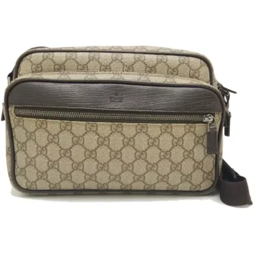 Pre-owned Canvas crossbody-bags , female, Sizes: ONE SIZE - Gucci Vintage - Modalova