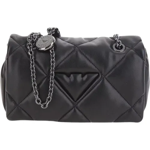 Stilvolle Handtasche in Schwarz - Emporio Armani - Modalova