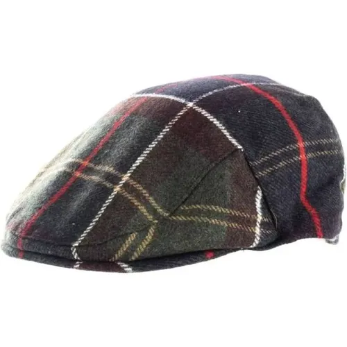 Tartan Wool Design Hat , male, Sizes: 58 CM, 59 CM, 57 CM, 60 CM - Barbour - Modalova