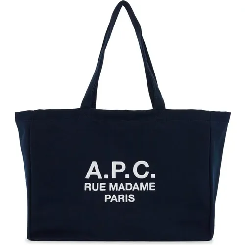 Rue Madame E/W Tote Bag , female, Sizes: ONE SIZE - A.p.c. - Modalova