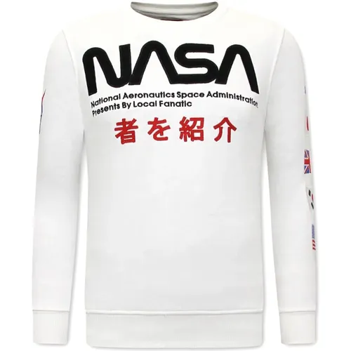 Herren Nasa International Pullover - 11-6505W - Local Fanatic - Modalova