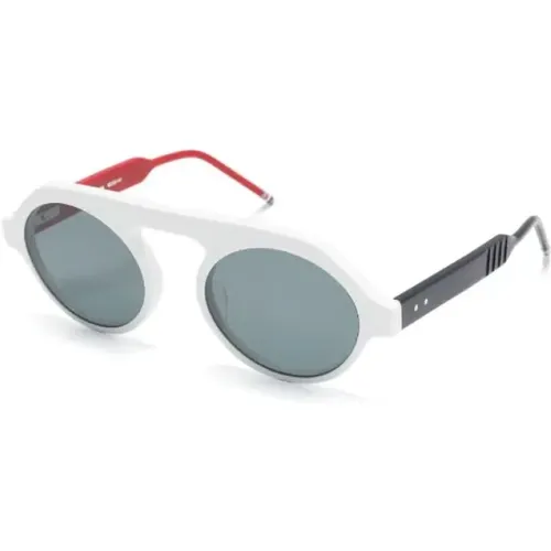 Round Sunglasses , unisex, Sizes: S/M - Thom Browne - Modalova