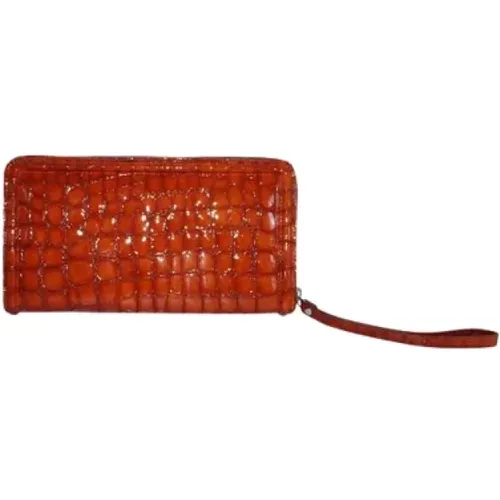 Pre-owned Leather clutches , female, Sizes: ONE SIZE - Dries van Noten Pre-owned - Modalova