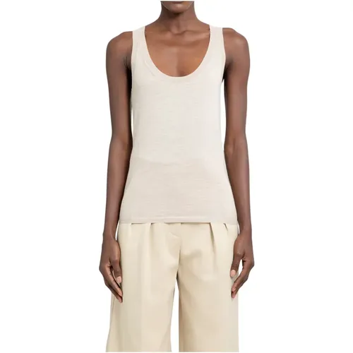 Cashmere Tank Top , female, Sizes: 2XL, L, XL - Max Mara - Modalova