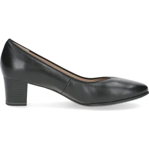 Schwarze Geschlossene Formelle Business-Schuhe , Damen, Größe: 38 1/2 EU - Caprice - Modalova