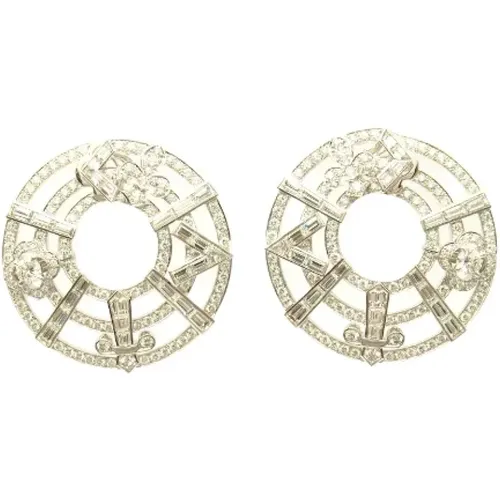 Pre-owned Pearl earrings , female, Sizes: ONE SIZE - Louis Vuitton Vintage - Modalova