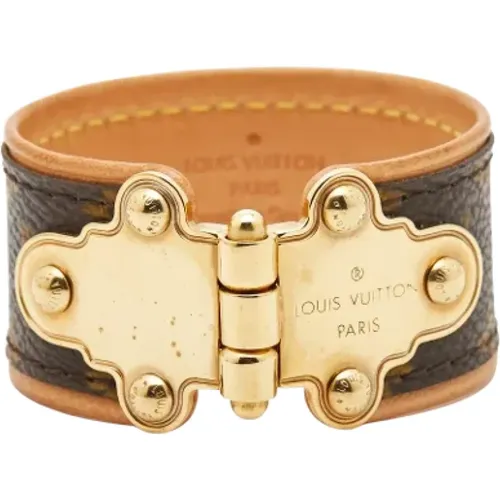 Pre-owned Leather bracelets , female, Sizes: ONE SIZE - Louis Vuitton Vintage - Modalova