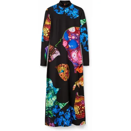 Langes Kleid - Arles-Lacroix Kollektion - Desigual - Modalova