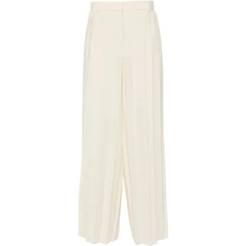 Airy Plisse Casual Trousers , female, Sizes: XL, M, L, XS - joseph - Modalova