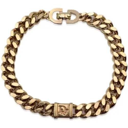 Pre-owned Metal bracelets , female, Sizes: ONE SIZE - Dior Vintage - Modalova