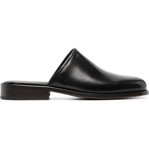 Square Leather Sandals , male, Sizes: 6 UK, 5 UK - Lemaire - Modalova