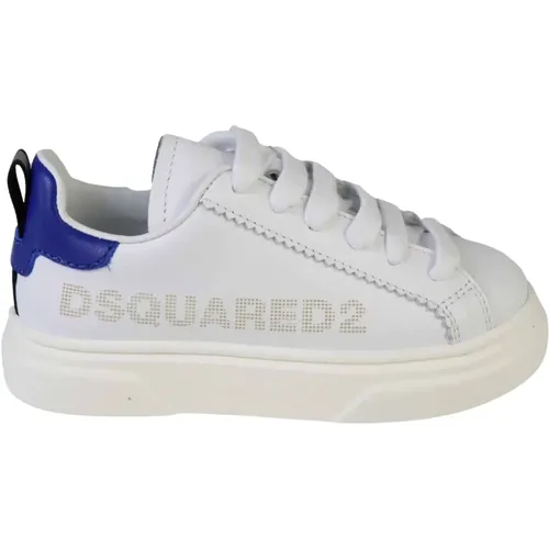Weiße/Royal Sneakers Dsquared2 - Dsquared2 - Modalova