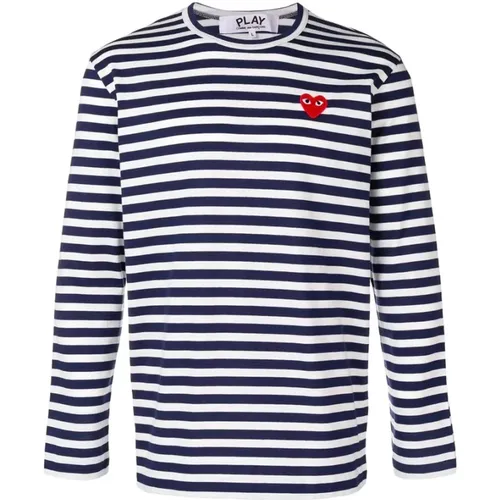 Long Sleeve Tops , Herren, Größe: L - Comme des Garçons Play - Modalova