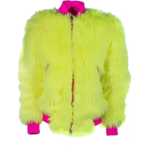Faux Fur & Shearling Jackets - alberta ferretti - Modalova