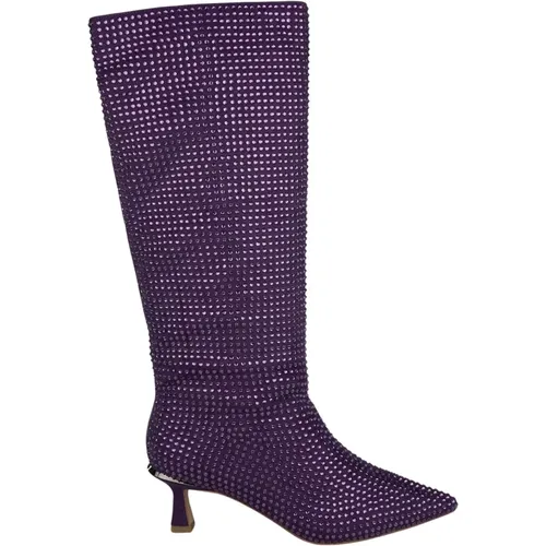 Pointed Toe Leather Ankle Boots , female, Sizes: 8 UK, 7 UK, 3 UK, 5 UK, 6 UK, 4 UK - Alma en Pena - Modalova
