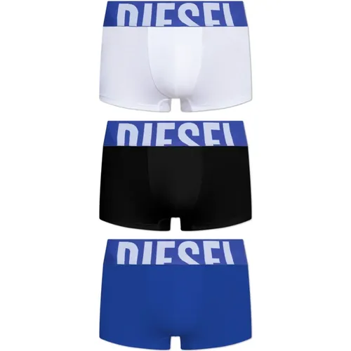 Dreierpack Boxershorts mit Logo , Herren, Größe: L - Diesel - Modalova