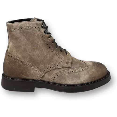 Half Wing Boot - Ankle Boots , male, Sizes: 7 1/2 UK, 8 1/2 UK, 9 UK, 8 UK - Doucal's - Modalova