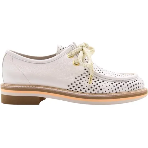 Laced Shoes , female, Sizes: 5 UK - Pertini - Modalova