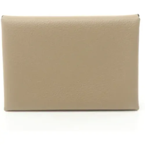 Pre-owned Leather wallets , female, Sizes: ONE SIZE - Hermès Vintage - Modalova