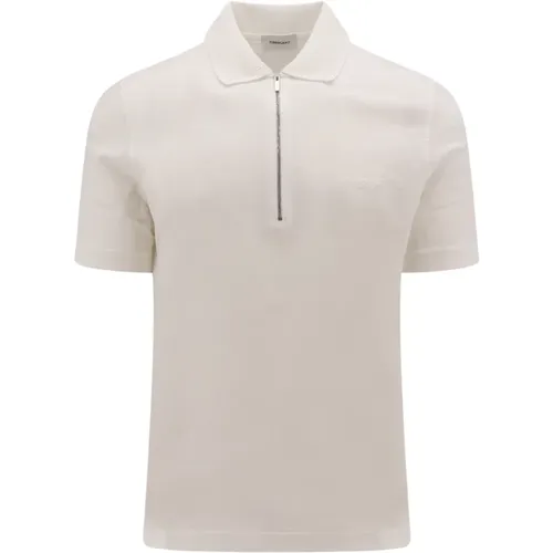 Embroidered Cotton Polo Shirt , male, Sizes: XL - Salvatore Ferragamo - Modalova