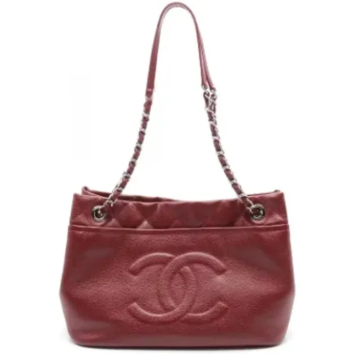 Pre-owned Leather chanel-bags , female, Sizes: ONE SIZE - Chanel Vintage - Modalova