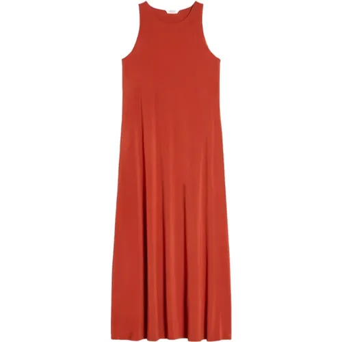 Elegant A-line Sleeveless Dress , female, Sizes: S - Max Mara - Modalova