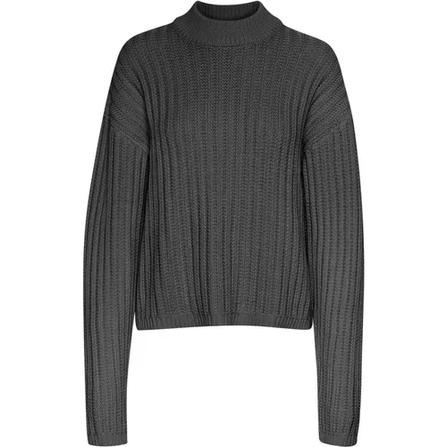 Schwarzer Auster Pullover Pullover - Kaffe - Modalova