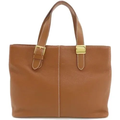 Pre-owned Leather totes , female, Sizes: ONE SIZE - Burberry Vintage - Modalova