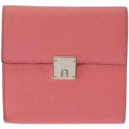 Pre-owned Leather wallets , female, Sizes: ONE SIZE - Hermès Vintage - Modalova