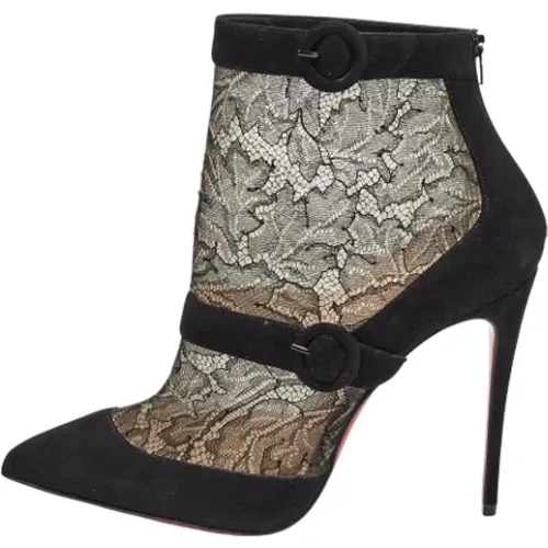Pre-owned Spitze boots - Christian Louboutin Pre-owned - Modalova