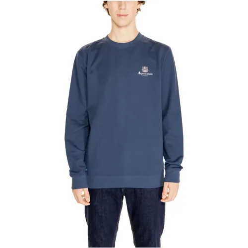 Baumwoll Herren Sweatshirt , Herren, Größe: 3XL - Aquascutum - Modalova