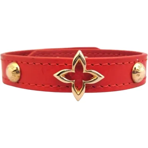 Pre-owned Leather bracelets , female, Sizes: ONE SIZE - Louis Vuitton Vintage - Modalova