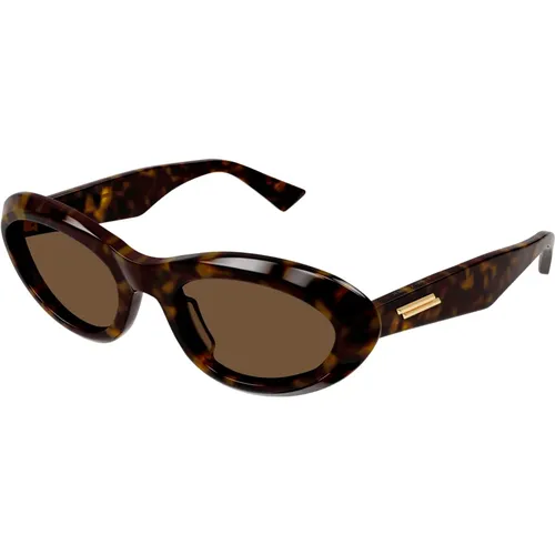 Sonnenbrille , Damen, Größe: 53 MM - Bottega Veneta - Modalova