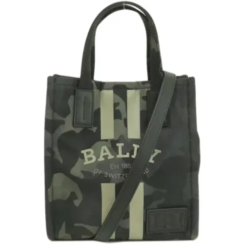 Pre-owned Nylon handbags , female, Sizes: ONE SIZE - Bally Pre-owned - Modalova