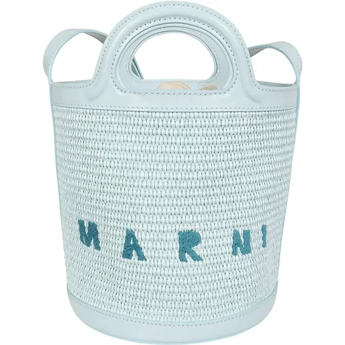 Tropicalia Mini Bucket Bag , female, Sizes: ONE SIZE - Marni - Modalova