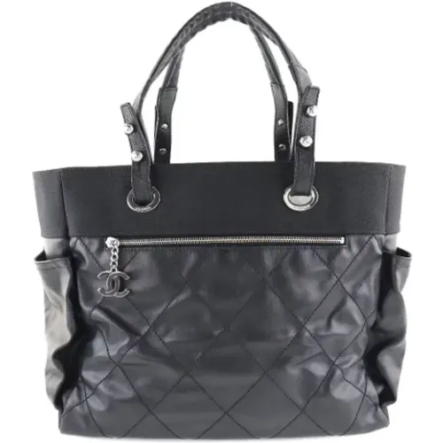 Pre-owned Leather totes , female, Sizes: ONE SIZE - Chanel Vintage - Modalova