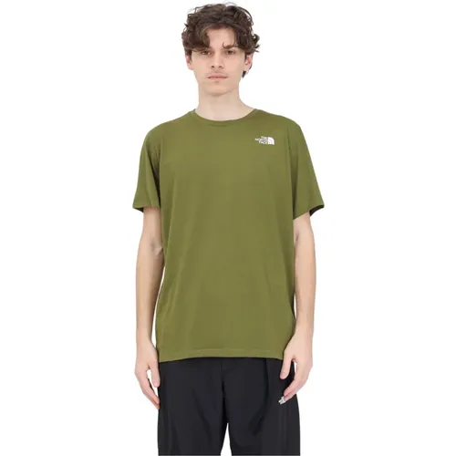 Grünes Waldlogo T-Shirt , Herren, Größe: L - The North Face - Modalova
