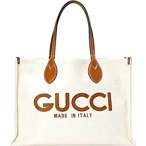 Stilvolle Lederhandtasche Gucci - Gucci - Modalova