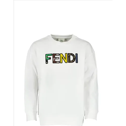 Logo Sweatshirt Fendi - Fendi - Modalova