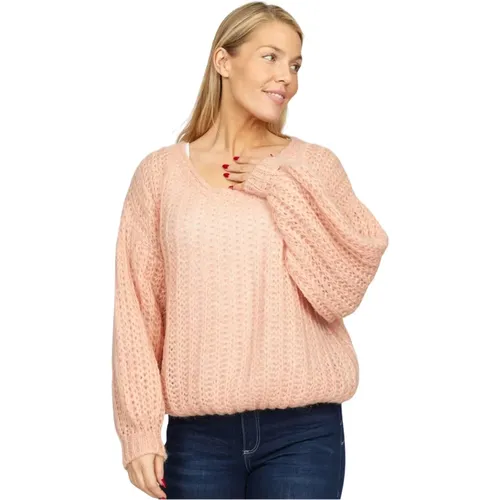 Soft Knit Sweater Bobo.Es24 , female, Sizes: 2XL - 2-Biz - Modalova