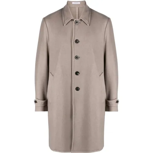Blended wool coat , male, Sizes: XL - Boglioli - Modalova