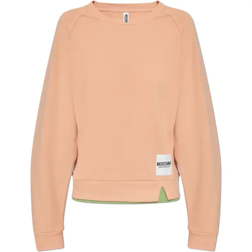 Sweatshirt aus der Unterwäschelinie - Moschino - Modalova