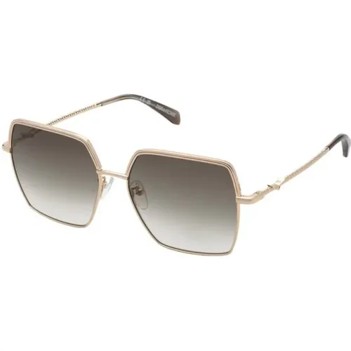 Kupfer Gold Braun Gradient Sonnenbrille - Zadig & Voltaire - Modalova