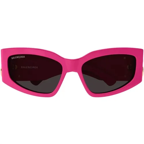 Rectangular Sunglasses Bb0321S Dynasty Line , female, Sizes: 57 MM - Balenciaga - Modalova